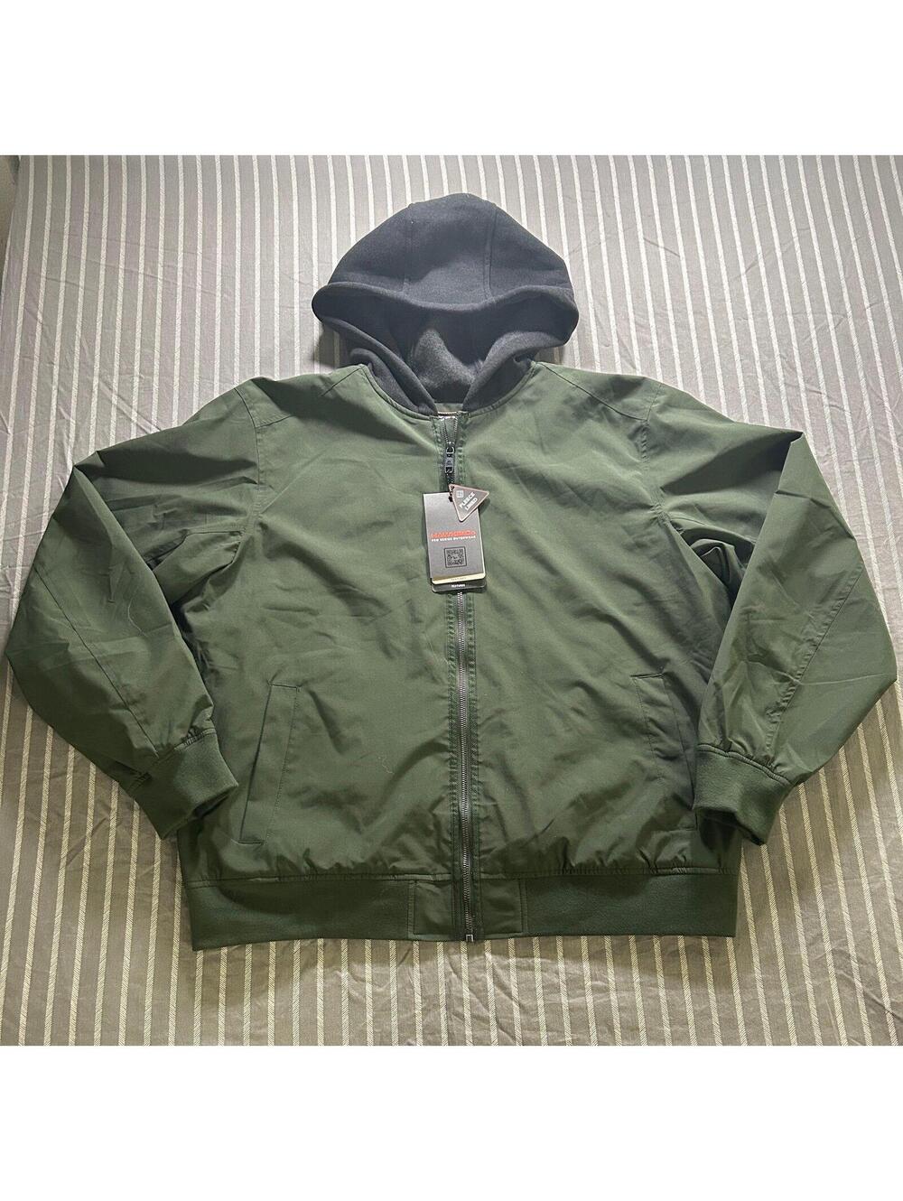 Hawke & Co. Performance Pro Series Outerwear Fleece Line hoodie jacket Men's XL